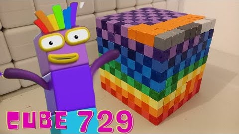 Numberblocks cube 729 ( 9×9×9 ) cube club