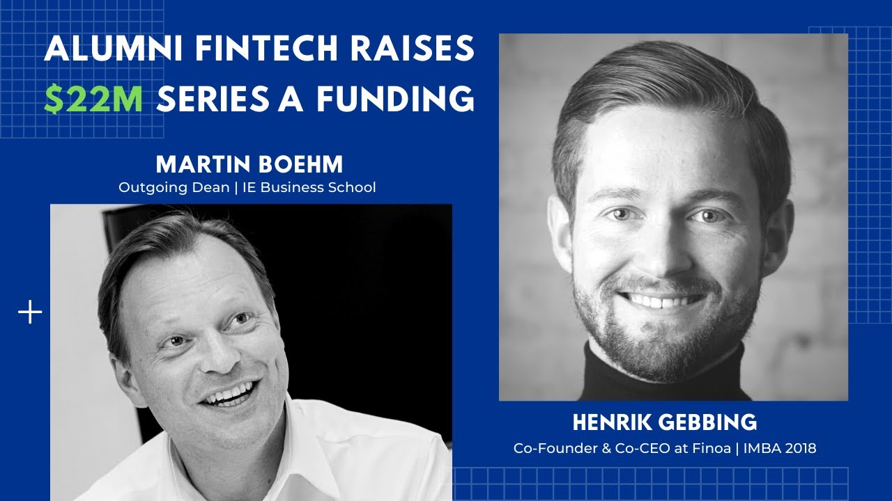 Alumni FinTech Raises $22M Series A funding | Martin Boehm speaks with Henrik Gebbing