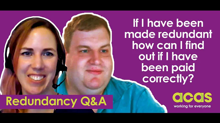 If I have been made redundant how can I find out if I have been paid correctly?