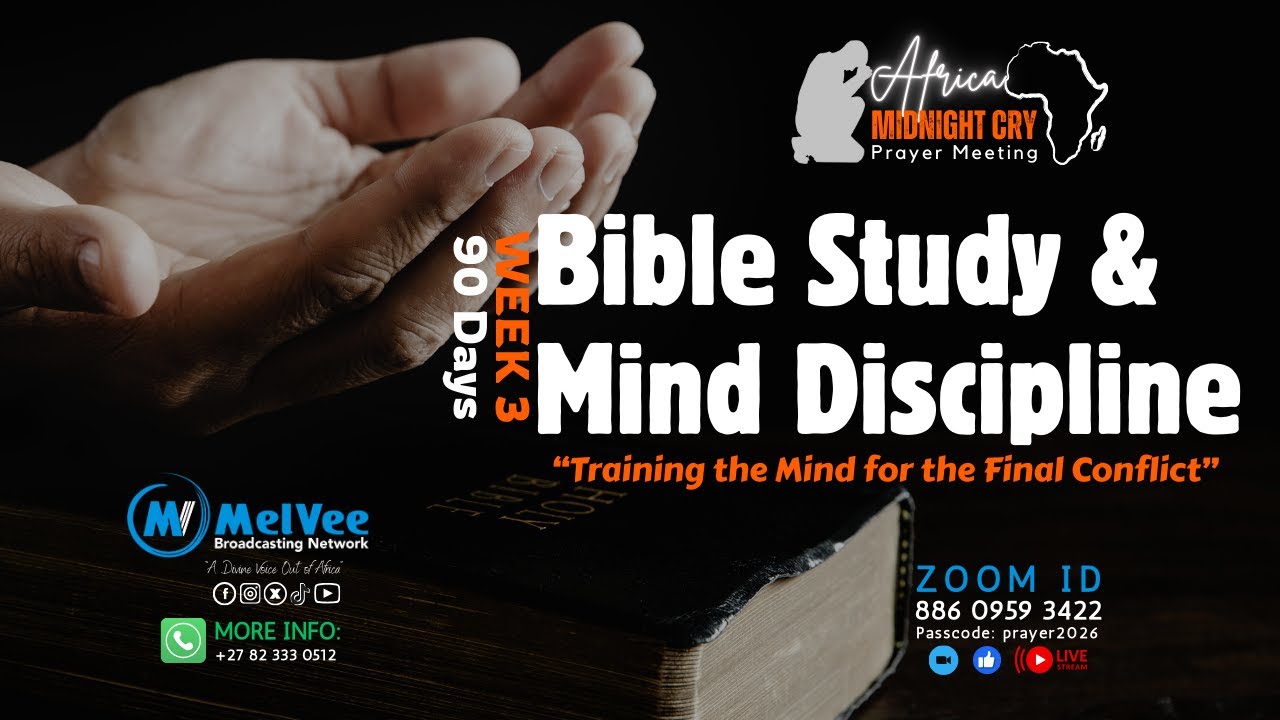 Africa Midnight Cry Prayer Meeting - Establibling Prayer Habits Before The Crisis