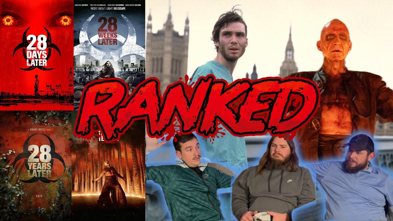 Ranking all four 28 days/weeks/years later movies 