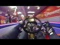 Sainz y su clase magistral de como conducir un kart al límite