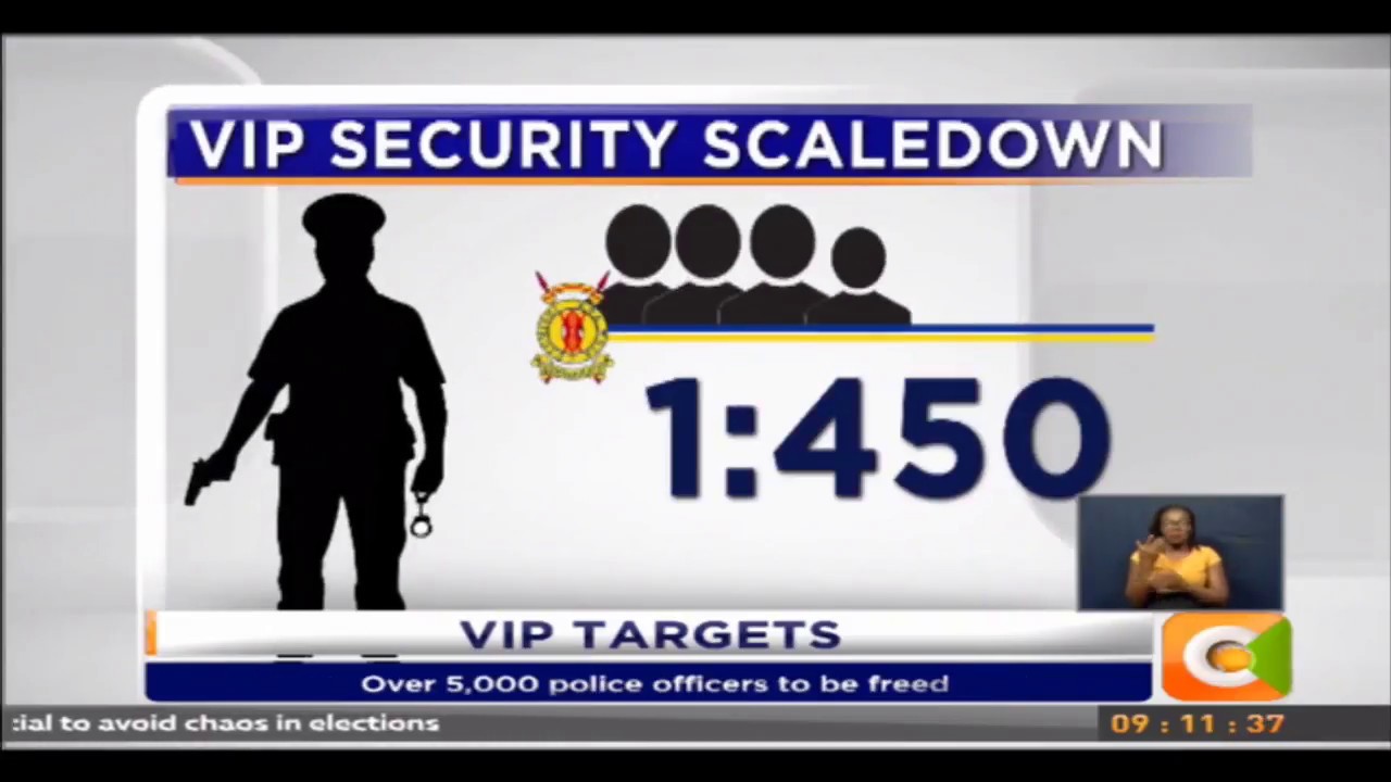 VIP security deployments to be reduced by half