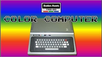 Simple Graphics Demo, written in BASIC for the Tandy Color Computer