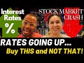 Oh NO! Interest Rates Are Going Up! | Here's How to Invest in the Stock Market