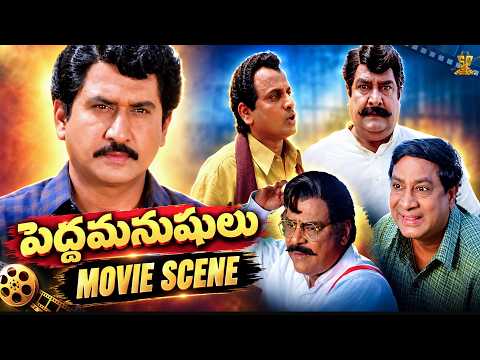 Suman and Rachana Movie Scenes | Pedda Manushulu Movie | Telugu Movies | Suresh Productions