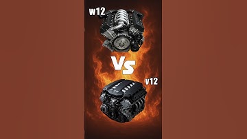 w12 vs v12 Engine (Comparison)!! #carmotive