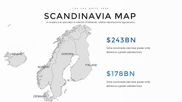How to Use Scandinavia Keynote Maps Templates: Create Stunning Nordic Map Slides