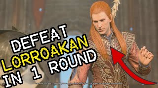 How To Easily Beat Lorroakan In Baldurs Gate 3