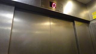 ALMOST BUSTED | Express traction elevators at Abraham Hostel - Tel Aviv, IL.
