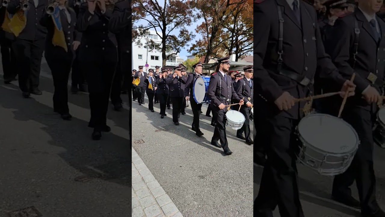 Spielmannszug Leinfelden auf dem Krautfest