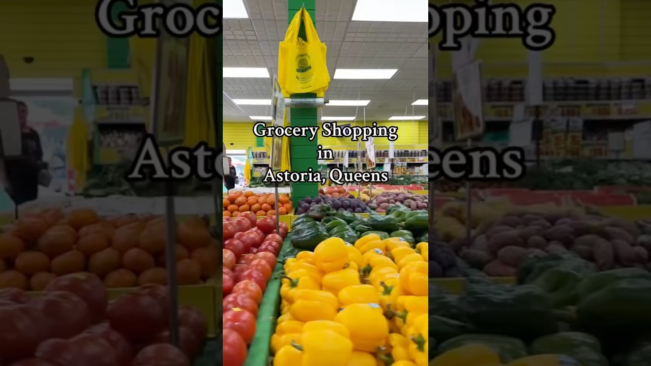 Let’s go grocery shopping in Astoria, Queens! 