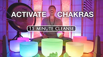 QUICK **13 Chakras Activation** (10 minute sound bath)
