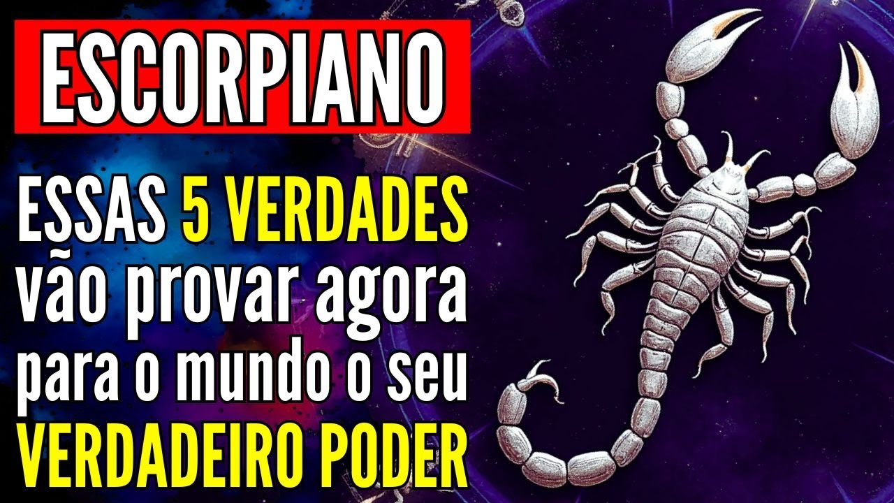 🔮 5 PROVAS IRREFUTÁVEIS Que Revelam Porque Escorpião DOMINA Os Outros Signos