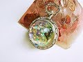 ＵVレジン 久々にスノードーム作ってみた(*´ｪ｀*)っ resin