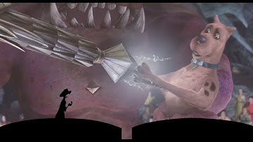 Timon and Pumbaa Interrupt 7 Scooby-Doo (2002)