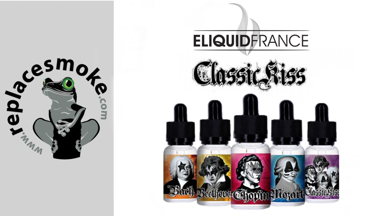 Παρουσίαση Υγρών Αναπλήρωσης Eliquid France (Classic Kiss)