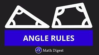 ANGLE RULES - The 4 Basics - Geometry | Math Digest