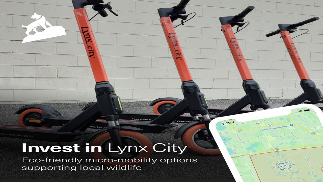 Lynx City Ecofriendly Micro Mobility Options Supporting Wildlife