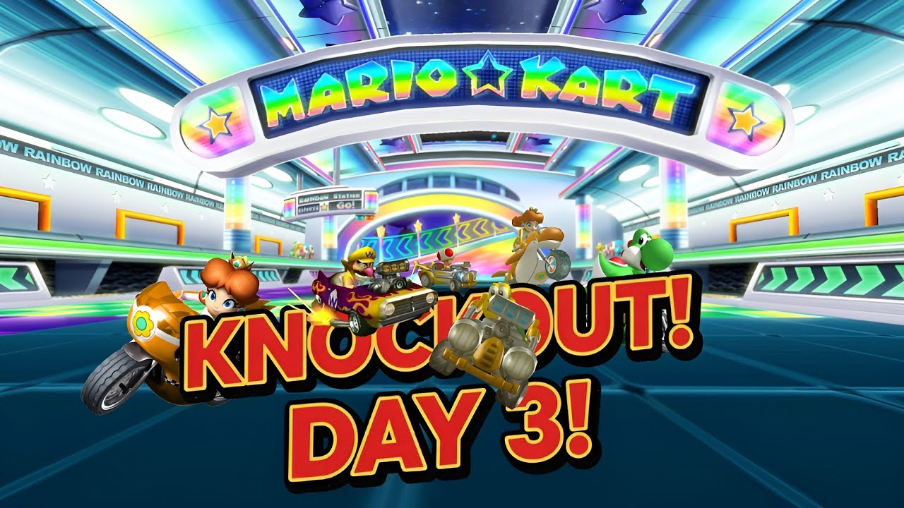 INSANE 200cc Chaos! 🤯 Mario Kart Wii Knockout Tournament DAY 3!