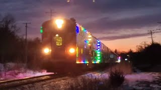 Metra Holiday Train Sightings Today