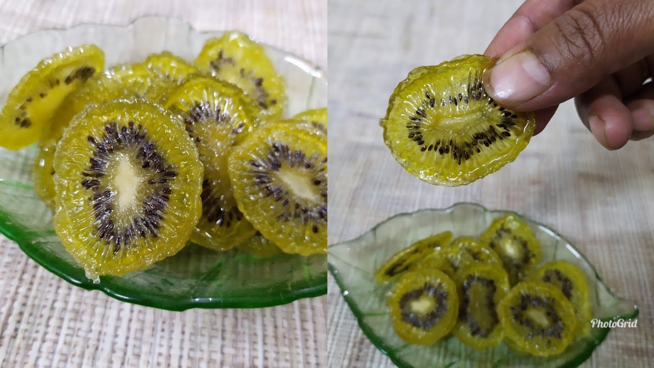 Kiwi candy at home easily !! YouTube