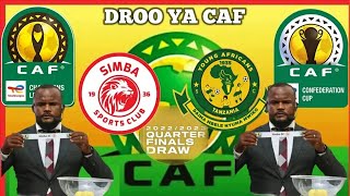 DROO YA CAF: Simba, Yanga Waingia Mtegoni kwa Vigogo DROO YA CAF: Simba, Yanga Waingia Mtegoni kwa Vigogo