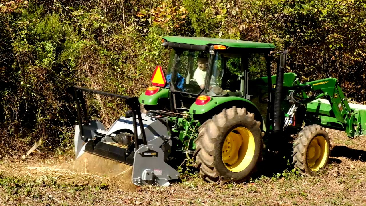 MP560 3Point Hitch Brush Mulcher Baumalight YouTube
