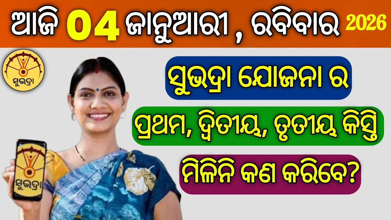 Subhadra Yojana 1st 2nd 3rd Kisti Pending? | ଟଙ୍କା କାହିଁକି ଆସିନି | Full Solution
