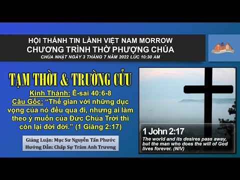 Video CHƯƠNG TRÌNH THỜ PHƯỢNG - SÁNG CHÚA NHẬT ngày 3 tháng... - youtube