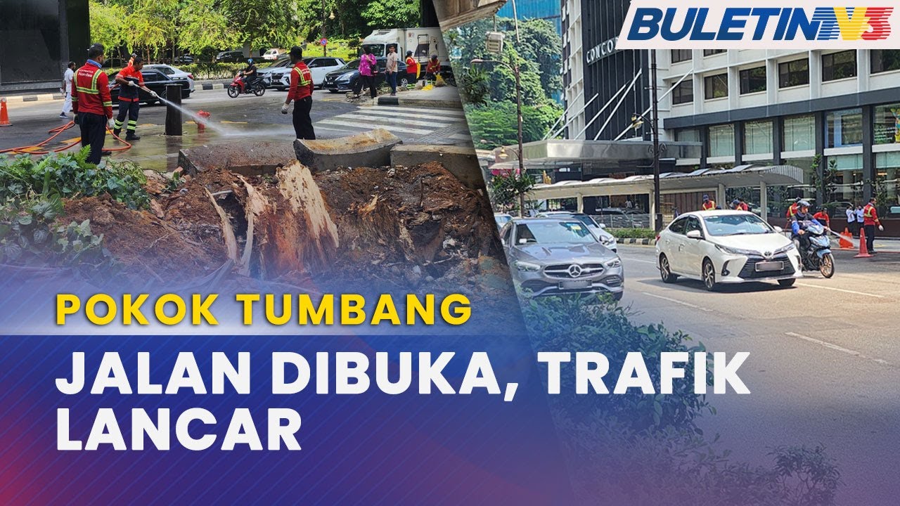 POKOK TUMBANG | Kawasan Telah Dibersihkan, Jalan Dibuka