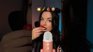 ASMR Emoji Challenge🥕 #asmr #asmrfood #asmremojichallenge #emojichallengeshorts #relaxingsound