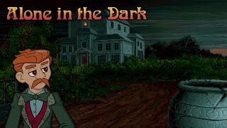 Alone in the Dark - Edward Carnby - PC MS-DOS ► 60fps Longplay Walkthrough Gameplay No Commentary
