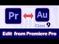 How to Edit Audio from Premiere Pro to Audition Urdu/Hindi Class 9