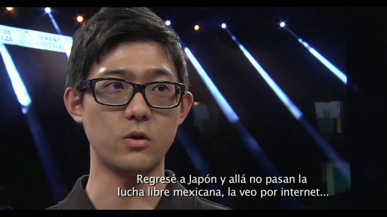 Joven Japones fanatico de la Lucha Azteca
