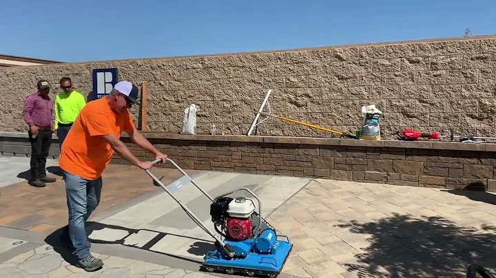 Bartell Global Paver Roller sets Mirage Porcelain Pavers.