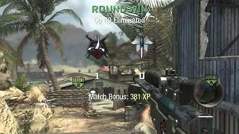 CoD Black Ops II Epic No Scope on Firing Range