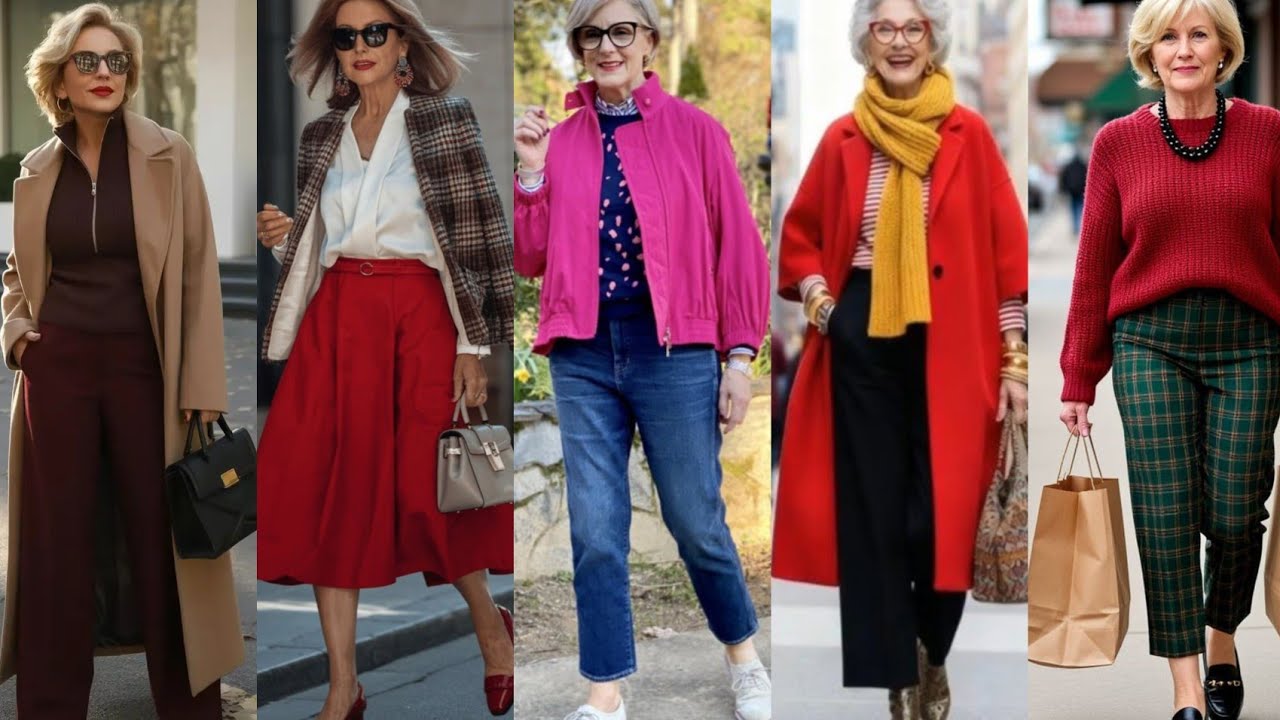 Натуральные женщины старше 50 60 70 лет | Новые тенденции моды для женщин | Весна/зима Осень 2026