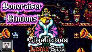 Raiding Queen Gigalicious With Big Red Laser Bats | Boneraiser Minions screenshot 2