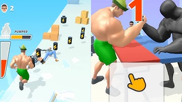 Muscle Rush Game Ios Android Gameplay All Levels #21