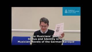 The Musicians Tales: Status and Identity in the Musician-Novels of the German Baroque