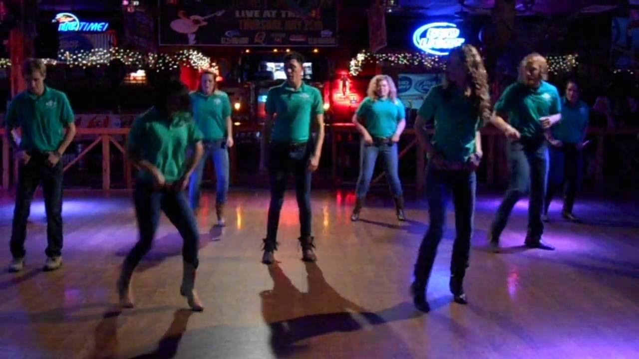 Texas Roadhouse Knoxville West Line Dancing 2013 YouTube