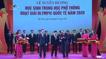 [VTV1] Vinh danh học sinh THPT đạt giải Olympic quốc tế