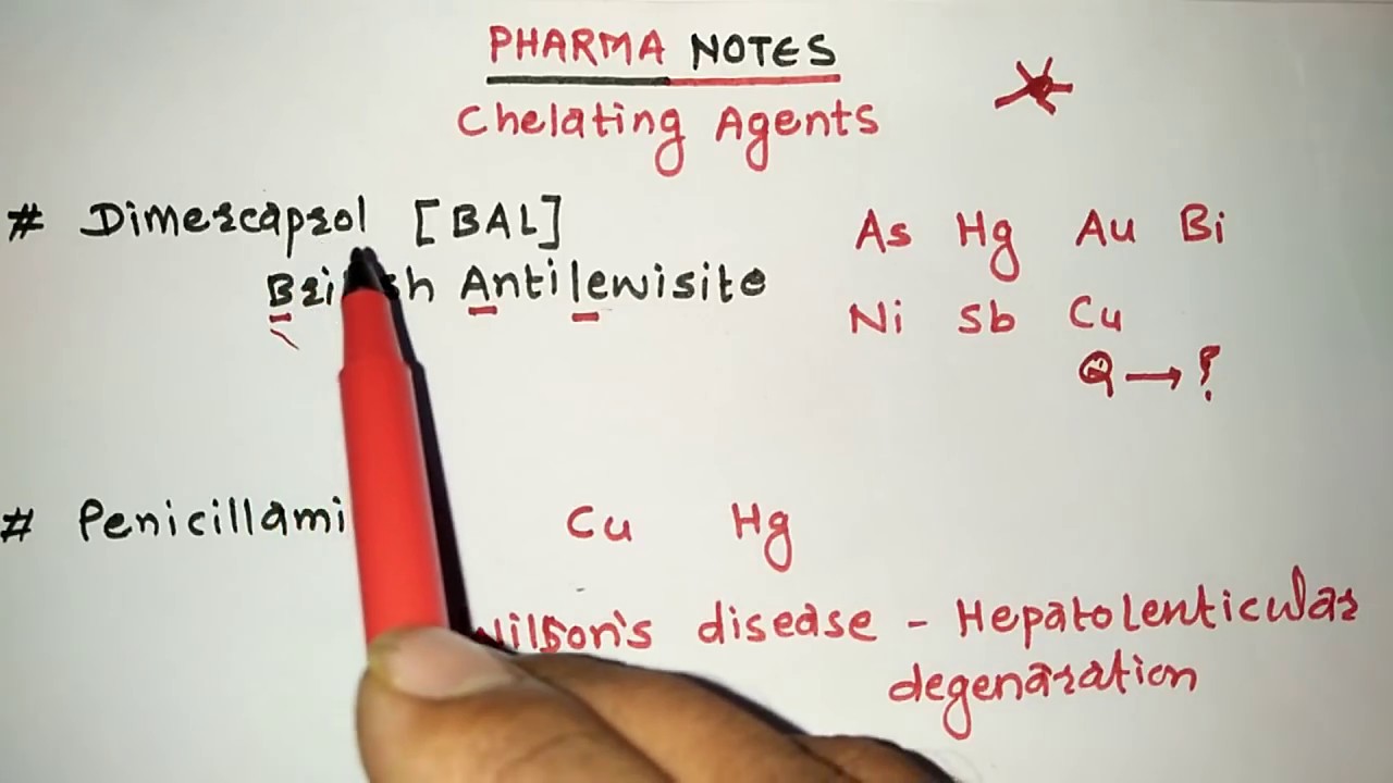 CHELATING AGENTS WITH TRICKS | METAL POISONING REMEDIES | RRB PHARMACIST EXAM | GPAT | ESIC |PART-62