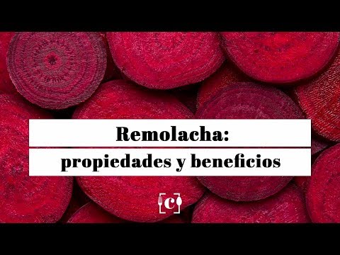 Vídeo: Remolacha Roja: Propiedades útiles, Características De Tratamiento, Contenido Calórico, Vitaminas