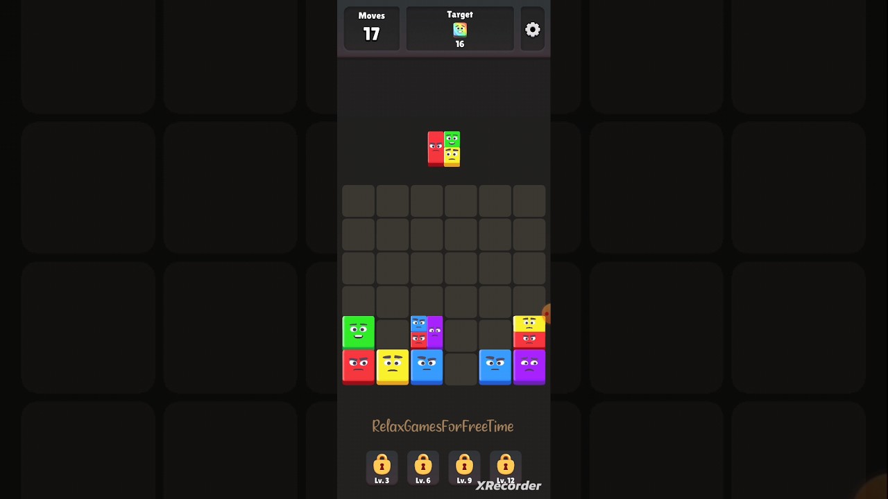 Drop Jelly - pair matching logic puzzle color sort merge game Level 2 gameplay 