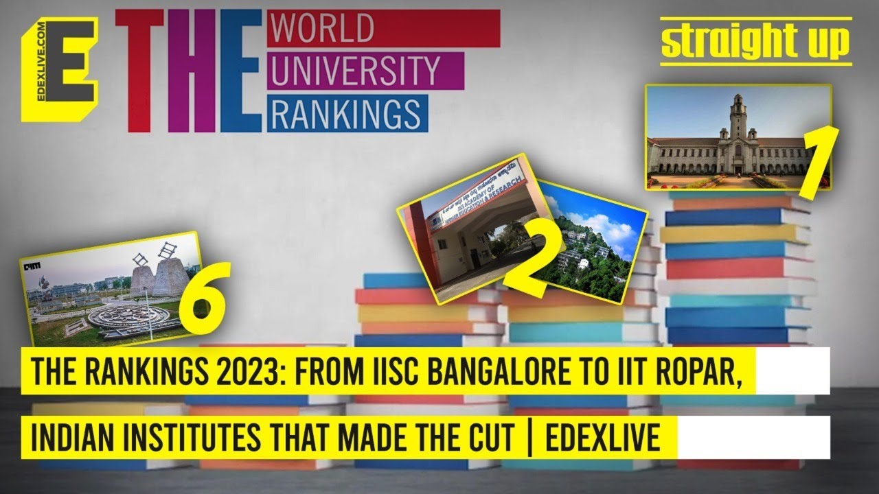 THE Rankings 2023: From IISc Bangalore to IIT Ropar, Indian institutes ...