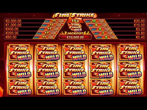 Fire Strike Slot Machine Big Win