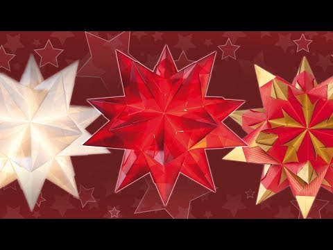 Ideen mit Herz - Origami-Stern - Bascetta-Stern