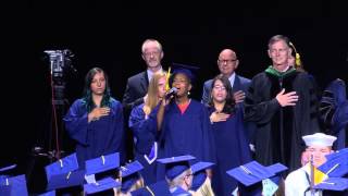 Keysha Royster, National Anthem, WGU August 2015 Summer Commencement